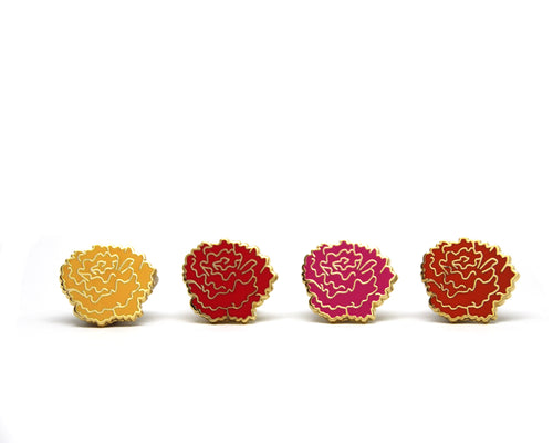 Marigold Enamel Pin Set