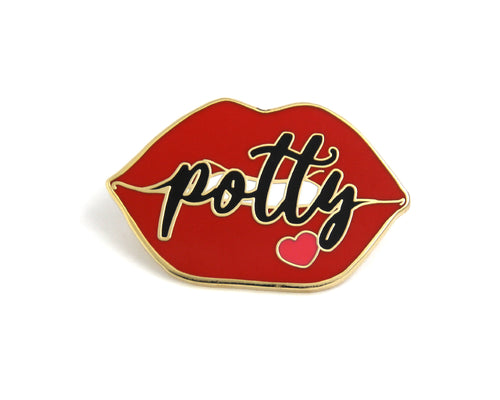 Potty Mouth Hard Enamel Pin