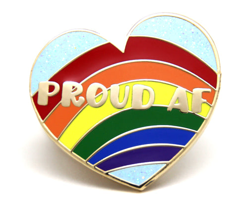 Proud AF enamel Pin